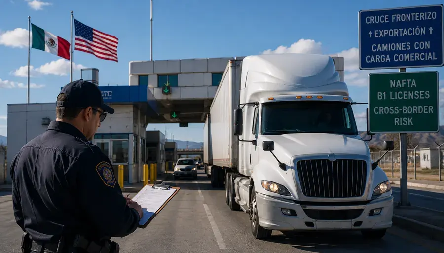 NAFTA B1 cross-border trucking